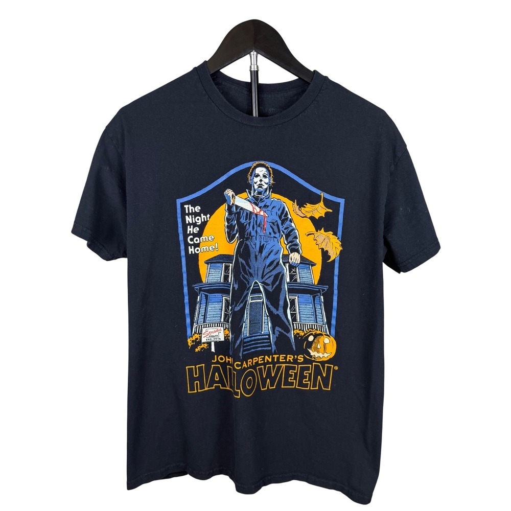 Steven Rhodes Halloween Michael Myers Graphic T-Shirt Mens Medium Black Spencers
